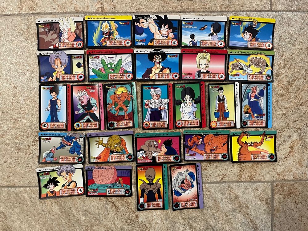 Dragon Ball Z Bandai 1994 lot 26 cards | Kaufen auf Ricardo