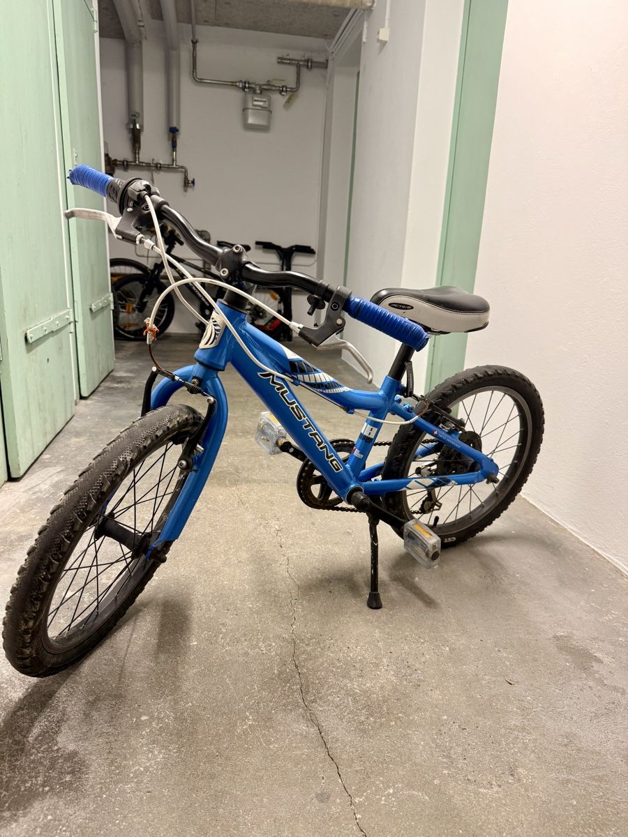 Velos: Kindervelo blau 18 Zoll – Gebraucht aus Biel/Bienne von do__q8td