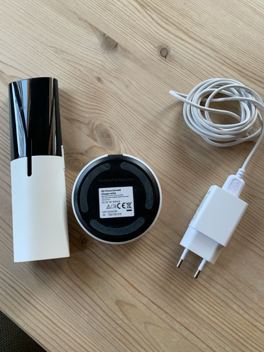 Swisscom Telefoni: HD-Phone Zermatt Charger white – Nuovo (secondo la descrizione) da Malix venduto da Bigbonsay 1