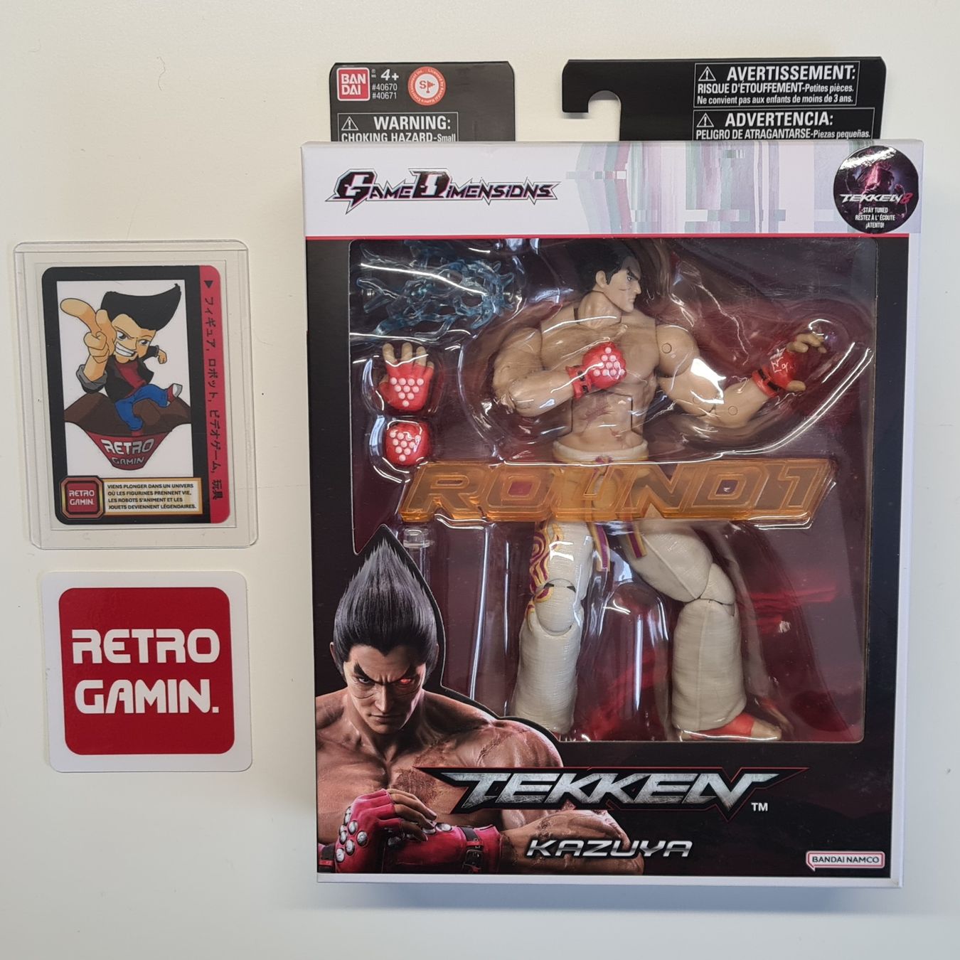 Statuette: Figurine - Kazuya Mishima - Tekken - Game Dimension – Nuovo e nell'imballaggio originale da Villarzel venduto da Retro_Gamin.