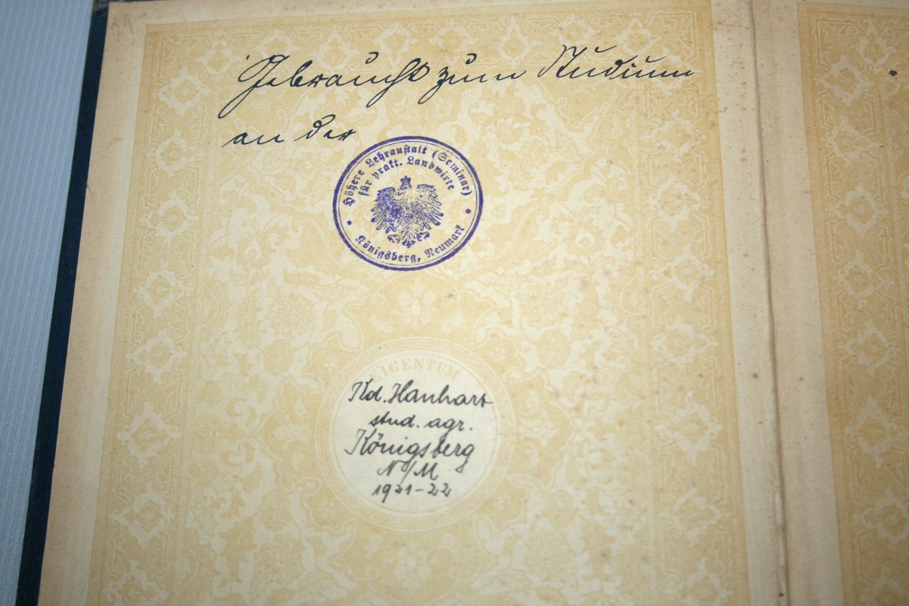 Libri: Disselhorst: Anatomie & Physiologie der Haussäugetiere, 1921 – Usato da Schaffhausen venduto da Kartenprofi 1