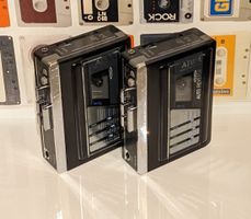 1x AIWA HS-G35MKII Walkman schwarz TOP revidiert vintage 80s
