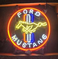 Neon Röhren Schild