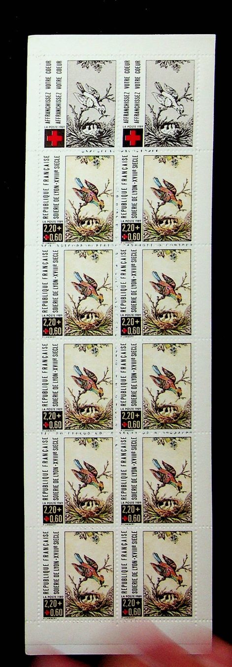 Tutti i francobolli: FRANCE CARNET NEUF** 1989 /U809 – Nuovo (secondo la descrizione) da Estavayer-le-Lac venduto da nane85