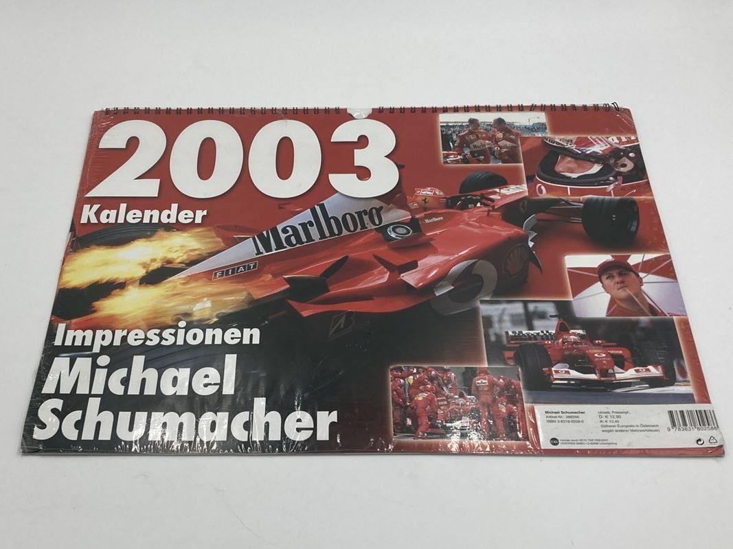 Calendari: HEYE | Kalender | Michael Schumacher | 2003 – Nuovo e nell'imballaggio originale da Wittenbach venduto da Restwert_St-Gallen