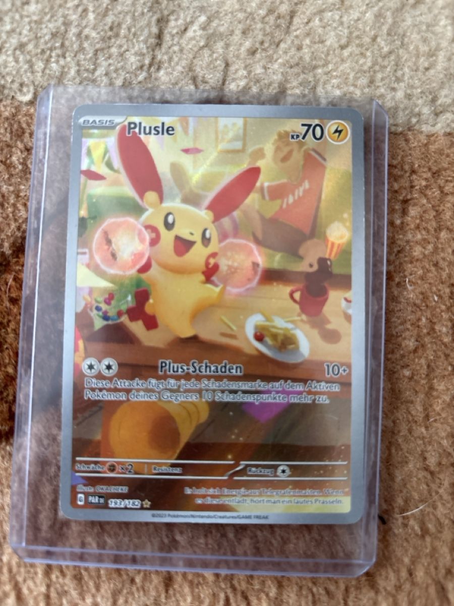 Pokémon Cartes à collectionner: Plusle 1gold stern – Neuf (Voir description) à Uitikon Waldegg par jemetzge