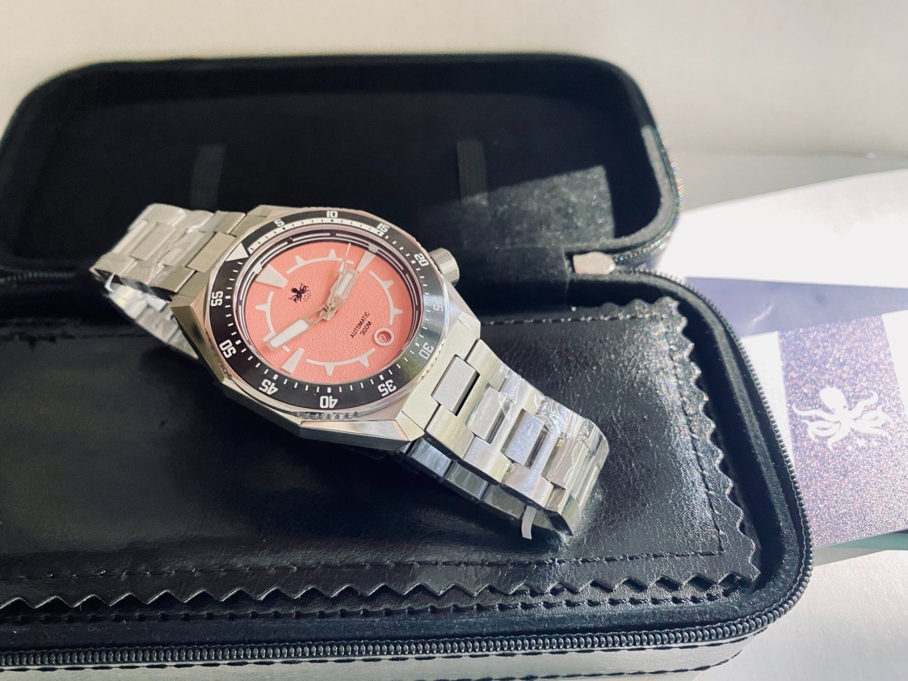 Orologi: Phoibos Depth Hunter Pink Automatic New ! – Usato da Genthod venduto da Fejmeo