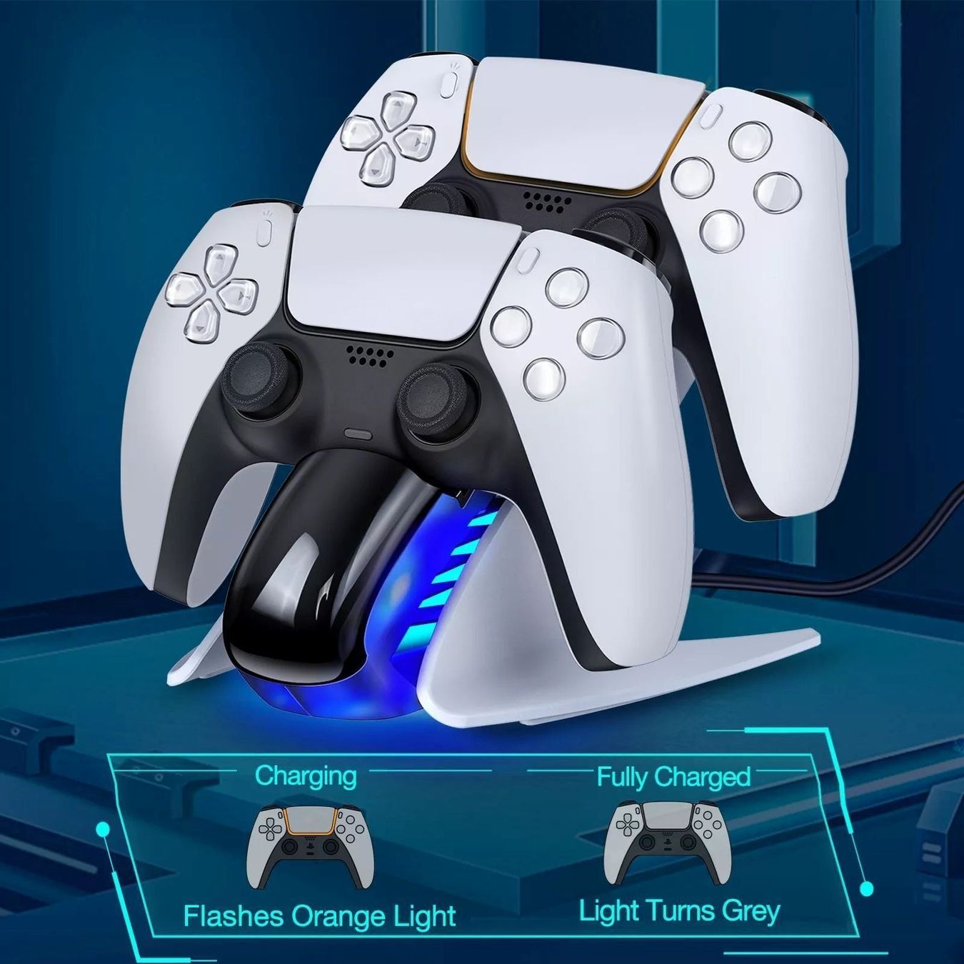 Adattatori & Cavi: PS5 Controller 5V/3A Type-C Ladestation – Nuovo e nell'imballaggio originale da Unterägeri venduto da RmOnline 2