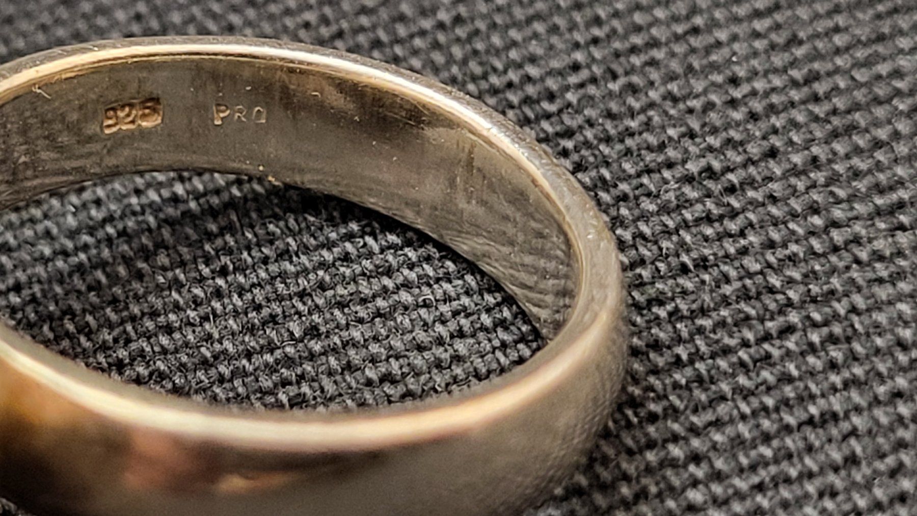Anelli: Silberring 925 mit Perle – Usato da Basel venduto da spinne02 8