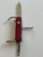 Wenger Taschenmesser rot DELEMONt Switzerland stainless(S35)
