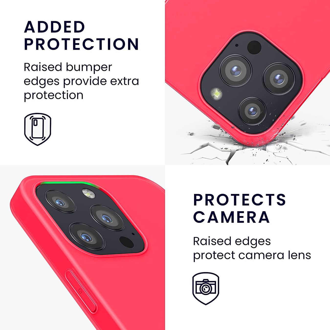 Cover & Protezioni schermo: iPhone 14 Pro Max Hülle Etui Silikon Case Back Cover Coque – Nuovo e nell'imballaggio originale da Volketswil venduto da coverandmore 3