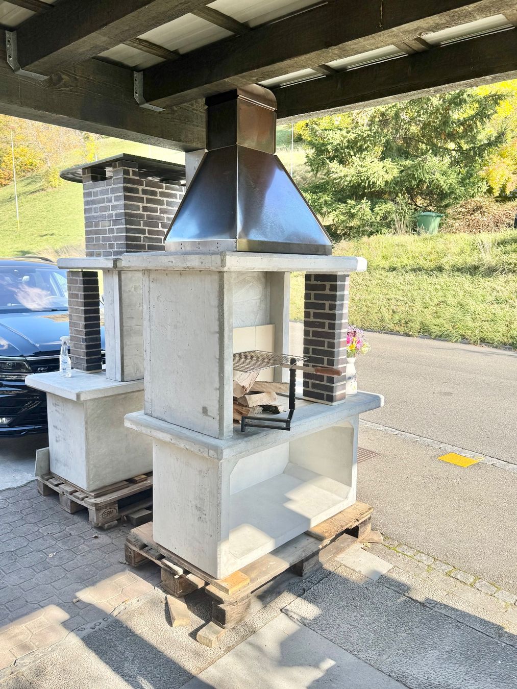 Griglie: Garten Cheminée, gemauert, betoniert, Einzelanfertigung – Nuovo e nell'imballaggio originale da Hemmental venduto da expani 5