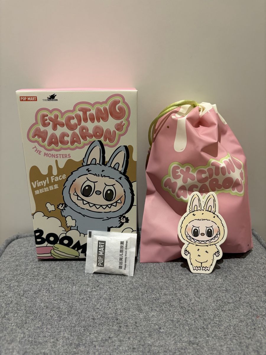 Bambole: Labubu Pop Mart Exciting Macarons Soymilk neuf – Nuovo (secondo la descrizione) da St-Gingolph venduto da emergency_one 2
