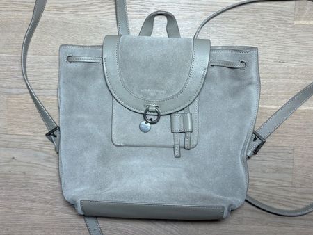 Liebeskind Wildleder-Rucksack in Taupe