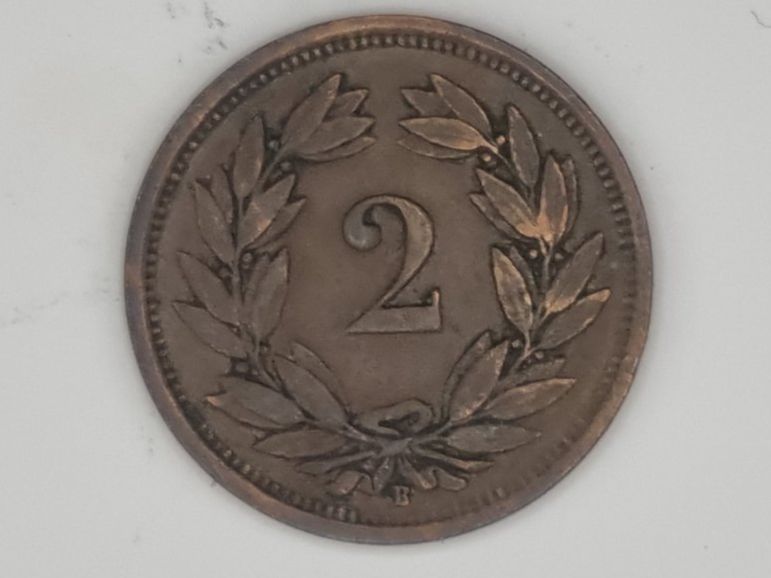 Toutes les monnaies: 2 rappen 1925 (VZ) – D'occasion à Bure par chap981 1