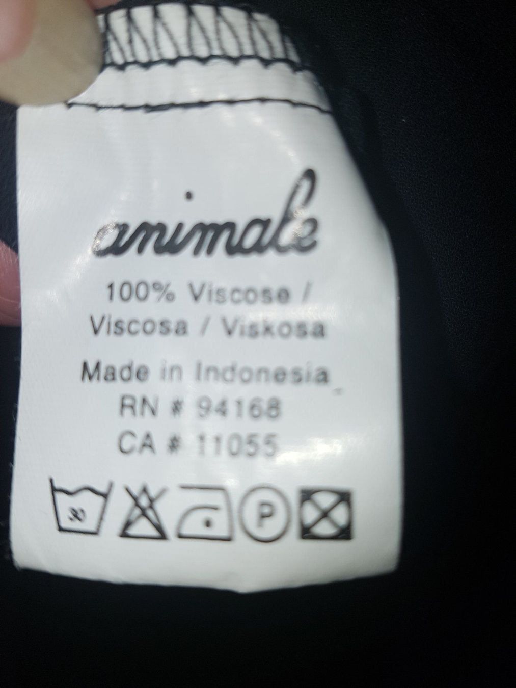 Vestiti: Schwarzes Kleid grM von Animale R – Usato da Schwarzenburg venduto da flamingo1970 5