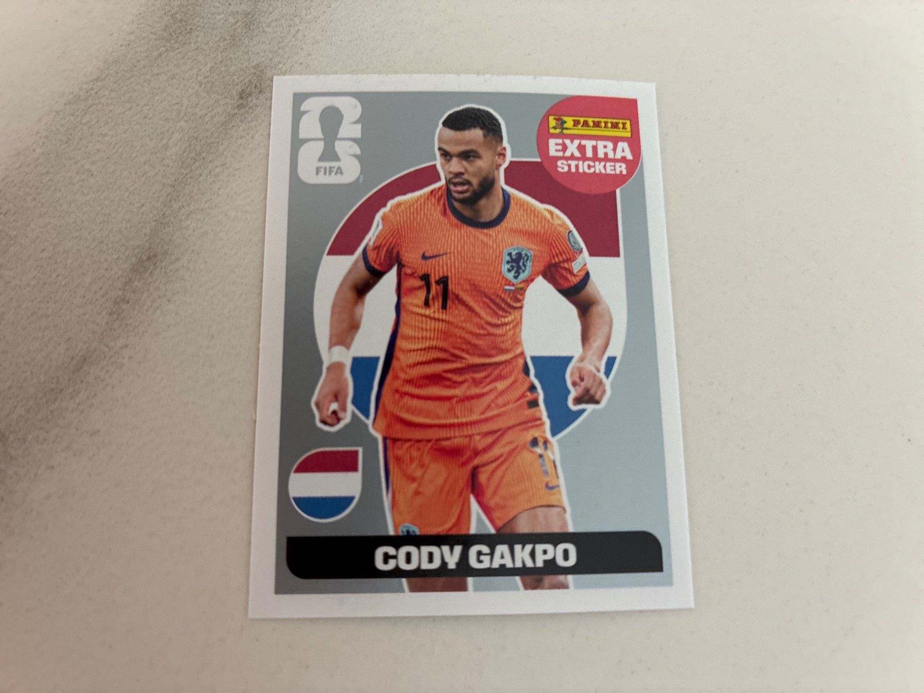 Panini Carte collezionabili: CODY GAKPO - EXTRA STICKER – Nuovo (secondo la descrizione) da Basel venduto da yac_h5js