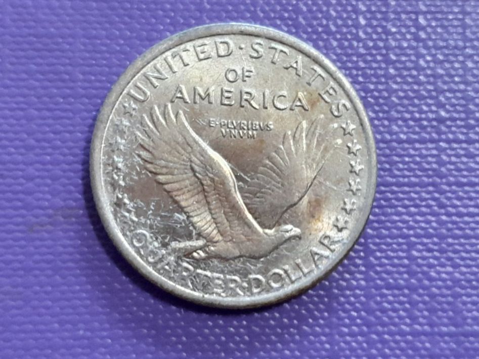 Alle Münzen: 1/4 dollar 1916, USA – Gebraucht aus Aarau von Reto_BA_01 1