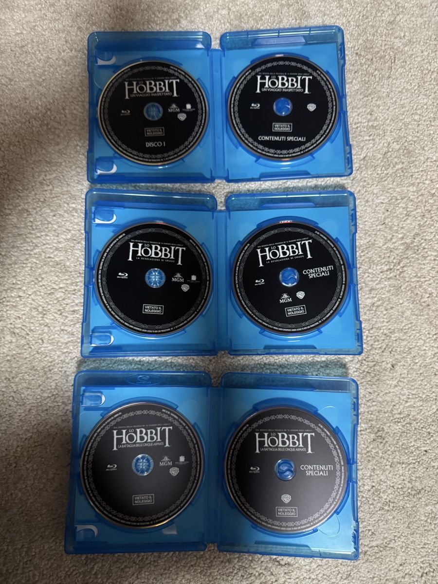 Tous les DVDs: The Hobbit Trilogy (Blu-ray) – D'occasion à Massagno par ilm_vd96 5