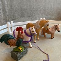 Schleich 12 pièces / 12 Stück