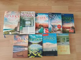 9x Nicholas Sparks Roman Romane Romance Liebe Belletristik