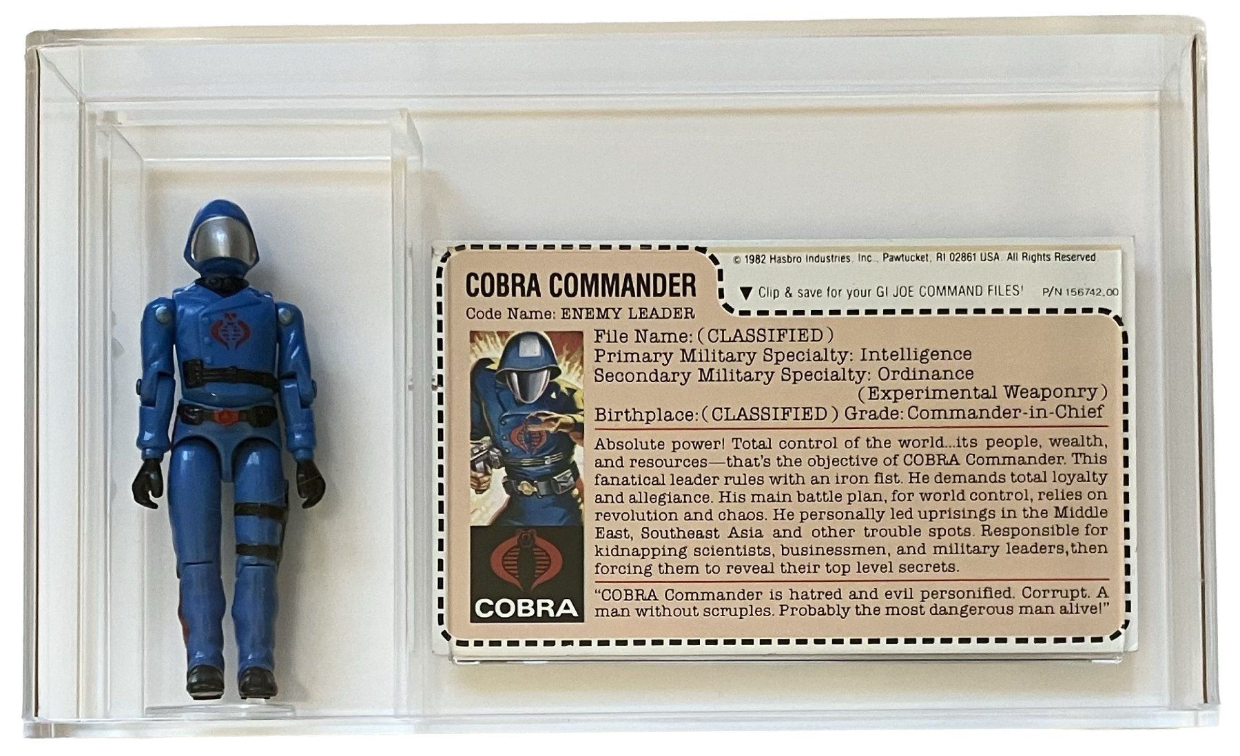 Hasbro Giocattoli: Rare 1982 “Mickey Mouse” Cobra Commander, G.I. Joe, HASBRO – Usato da Uster venduto da TricottetCollection 2
