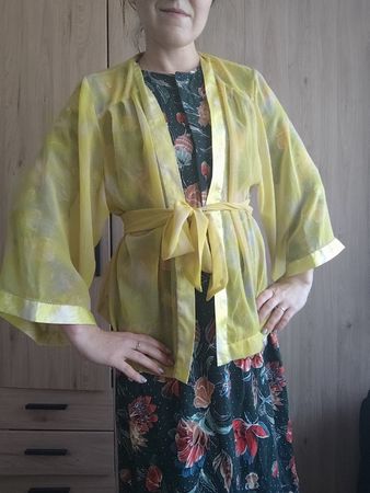 H&M Yellow Summer Jacket, size 38, great condition ☀️💛