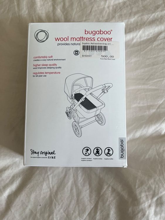 Bugaboo wool best sale mattress cover