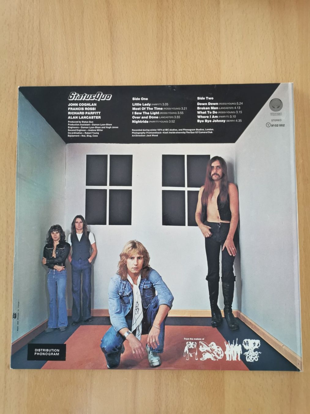 Dischi in vinile: Status Quo On The Level LP Vertigo 9102 002 – Usato da St.Gallen venduto da Tamal0204 1