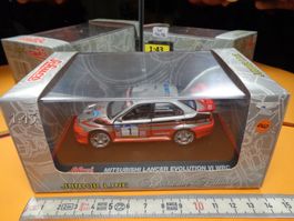 Mitsubishi Lancer EV WRC 1:43 (mit Box) Schuco  (W10.16)