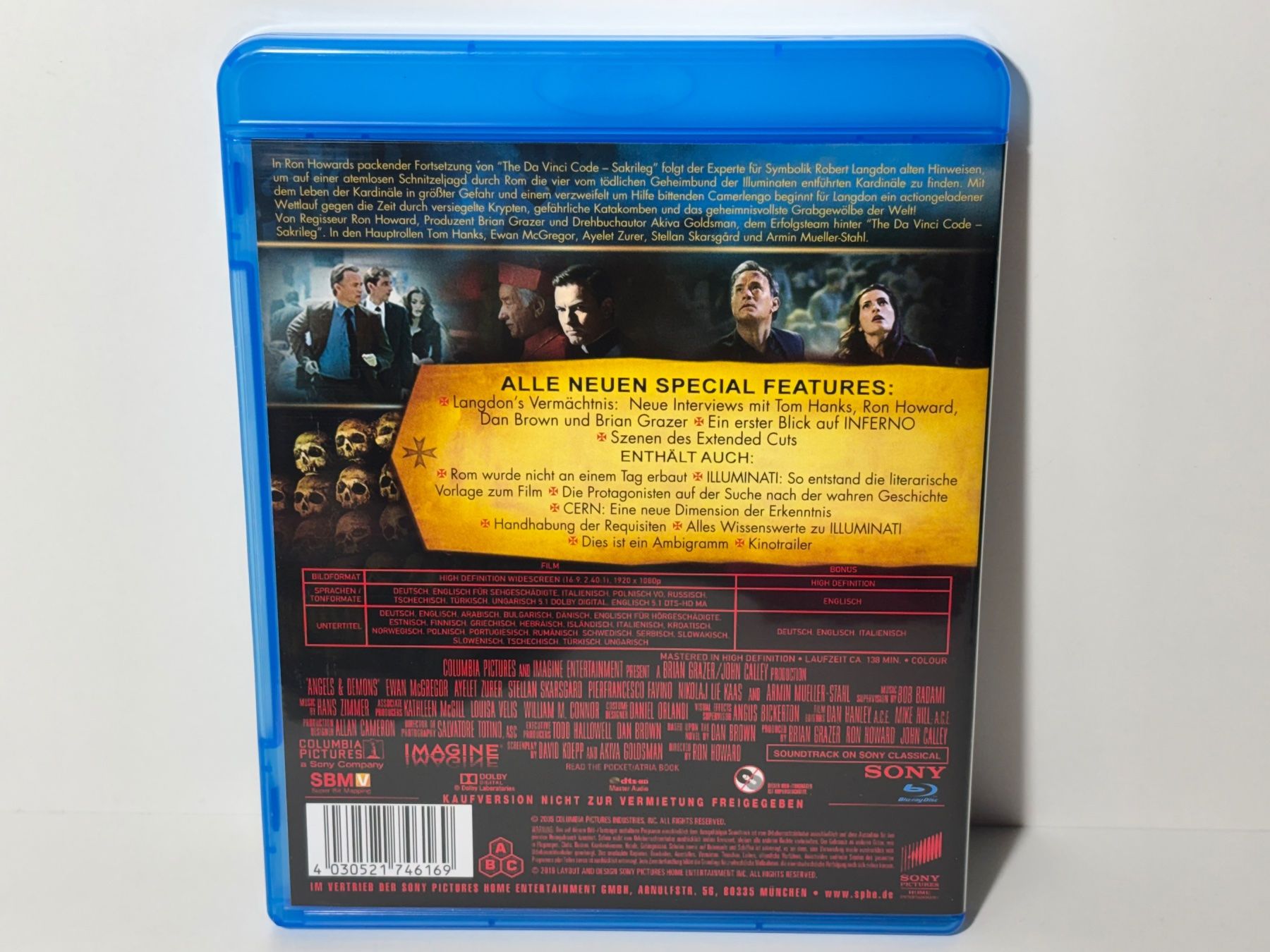 Alle DVDs: The Da Vinci Code - Illuminati - Inferno Blu Ray – Gebraucht aus Wilderswil von Sstriker 7