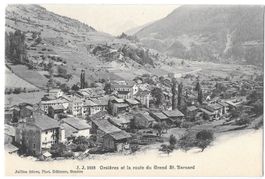Orsières et route du Grand St. Bernard