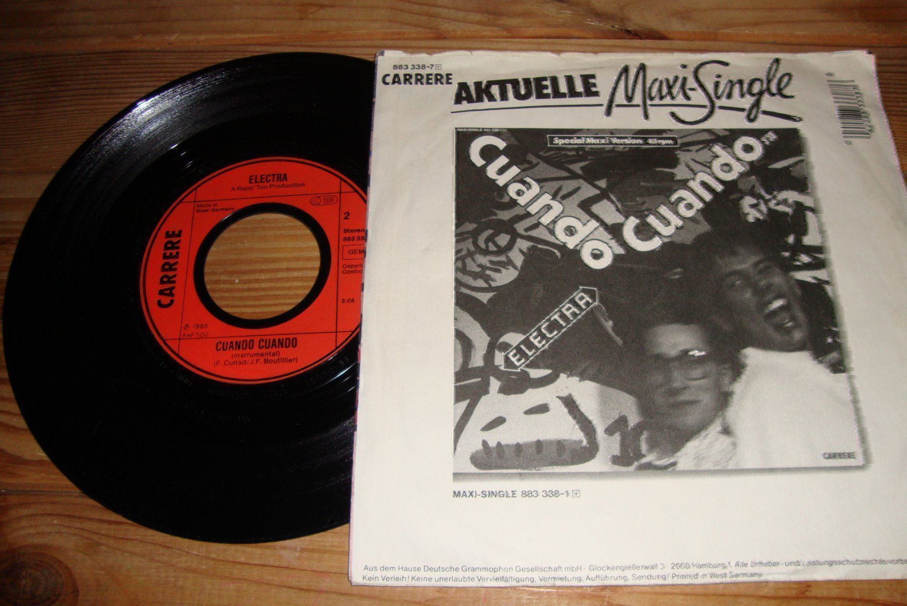 Dischi in vinile: ELECTRA - QUANDO QUANDO Single 1985 – Usato da Bern venduto da Uli_10_11 1