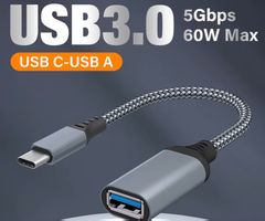🔌 USB-C auf USB 3.0 Adapter mit 5 Gbit/s und Micro-SD Slot