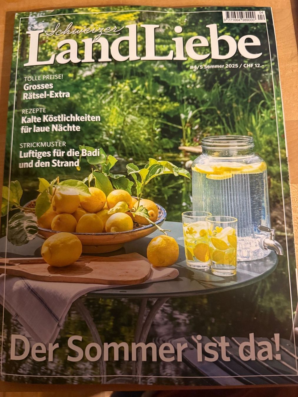 Zeitschriften & Magazine: Schweizer Landliebe Nr 4/5 Sommer 2025 – Gebraucht aus Zürich von ch3906
