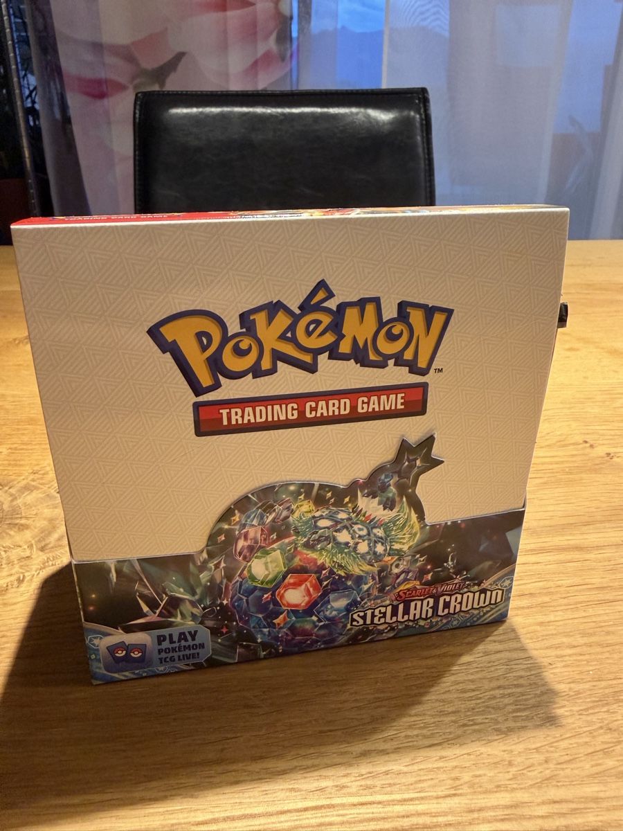 Pokémon Sammelbilder & Trading cards: Pokémon Stellar Crown Booster Box Display English  – Neu (gemäss Beschreibung) aus Kaltbrunn von dav_vqr9 5