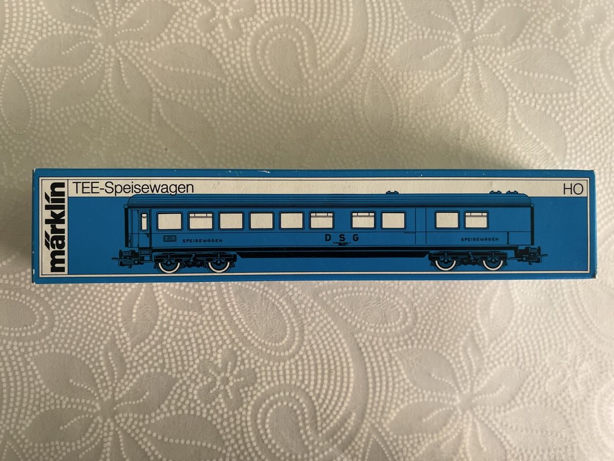 Märklin Modellini di ferrovie: Märklin TEE-Speisewagen Blechmodel – Usato da Ostermundigen venduto da K-Modellbau 4