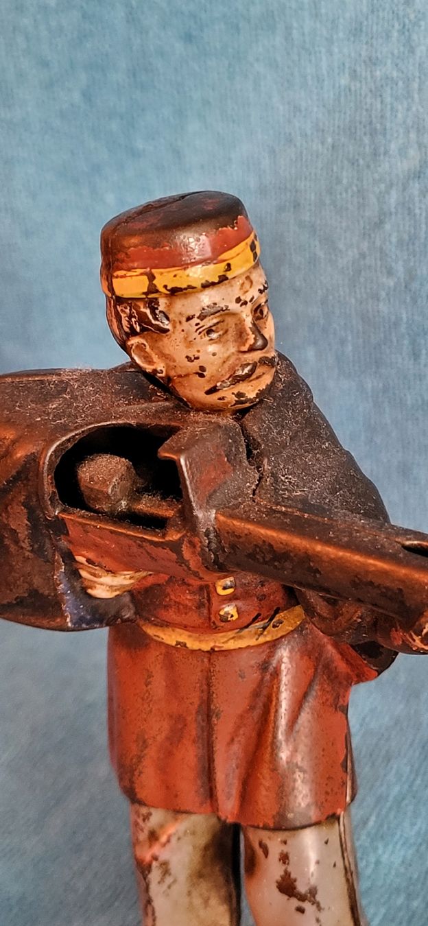 Statuette: alte Mechanical  Bank – Difettoso da Degersheim venduto da Sonnenbiene55 3