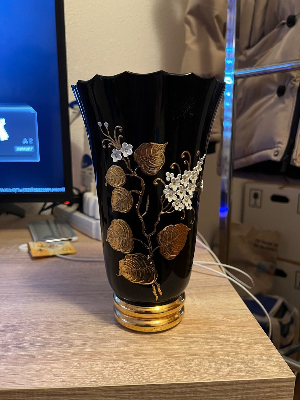 Vasi & Recipienti: Bohemian Vase Limited Edition – Nuovo (secondo la descrizione) da Luzern venduto da Gast0
