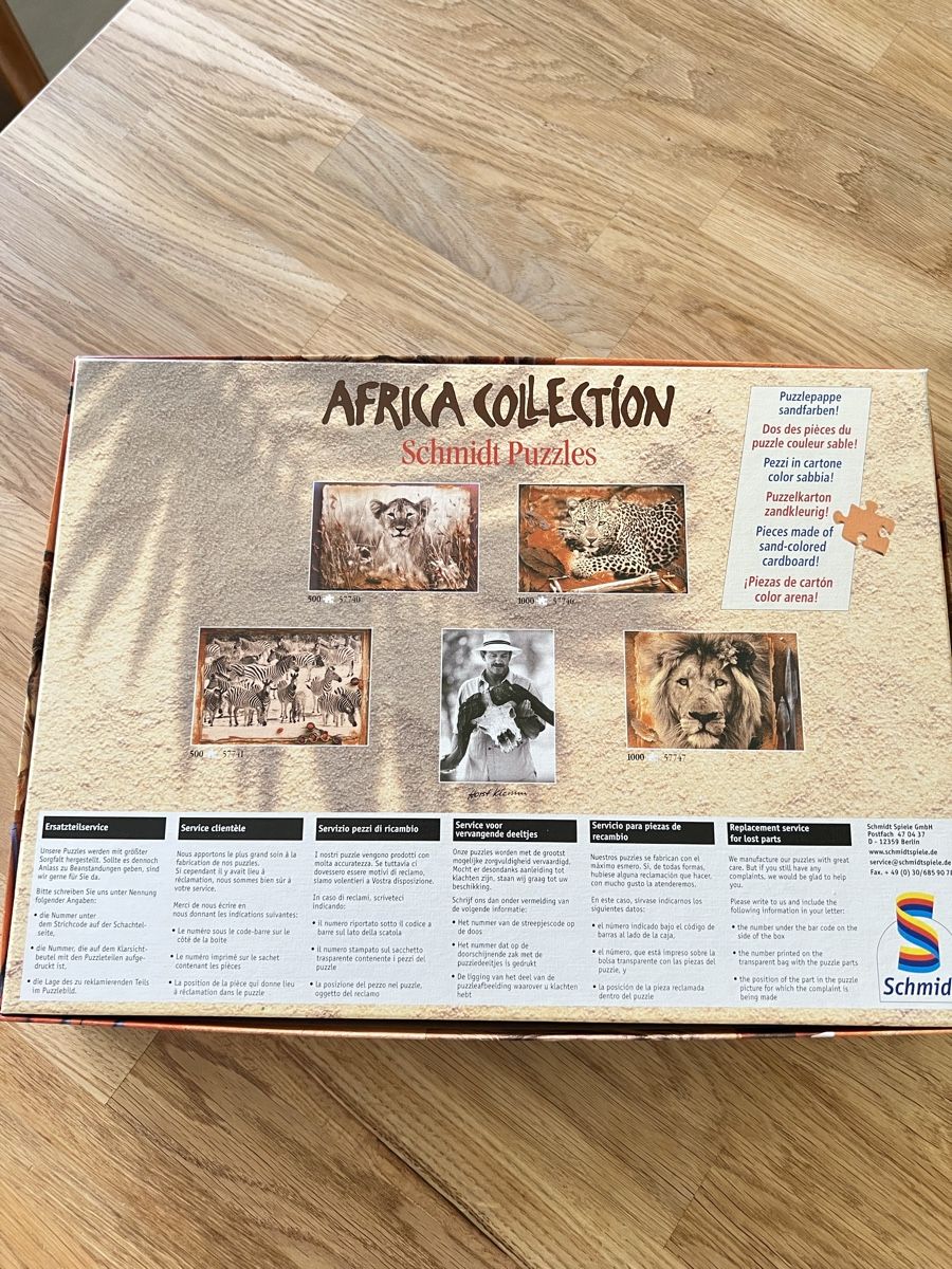 Puzzles: Puzzle Africa Collection – Neu (gemäss Beschreibung) aus Schöftland von mamajasima5 1