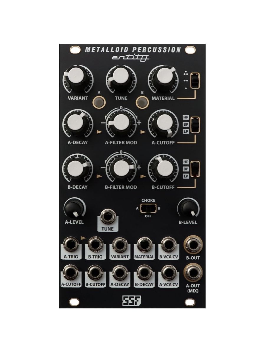 Strumenti musicali: SSF Entity Metalloid Percussion Eurorack Modul gebraucht – Usato da Oberflachs venduto da raumgleiter22 1