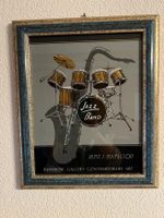 Kunstdruck Jazz Band James Hamilton + schöner Bilderrahmen