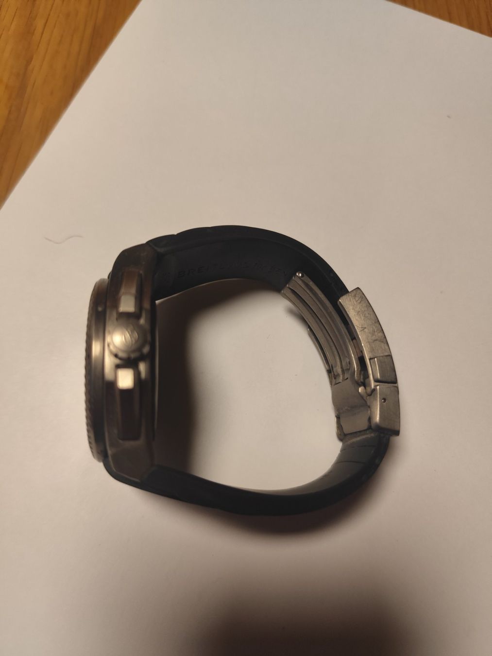 Breitling Orologi: Breitling for Bentley Chronometer E80433 Herrenuhr schwarz – Usato da Villeret venduto da spi_7zhz 3