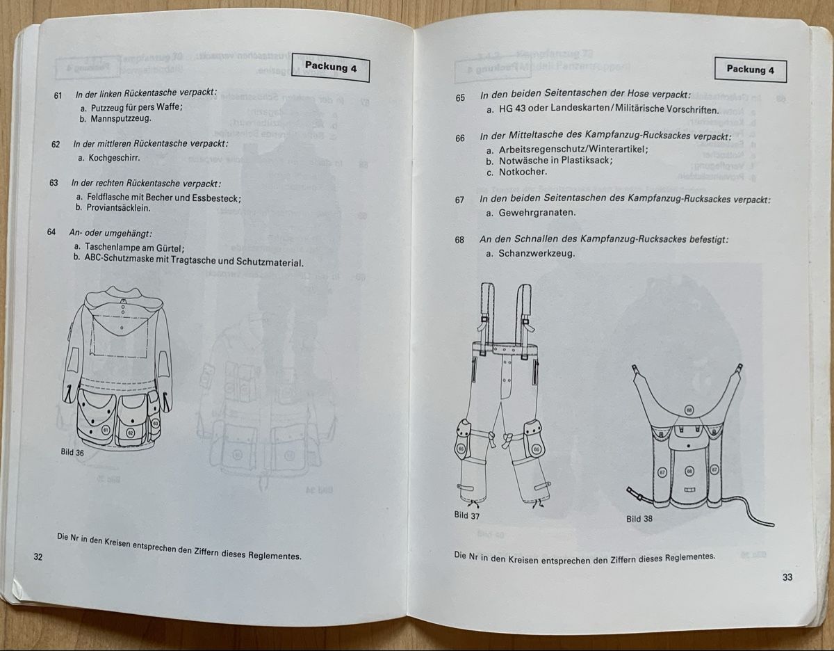 Libri: Reglement 53.175 d Gepäckvorschrift – Usato da Goldingen venduto da Bergler012 6