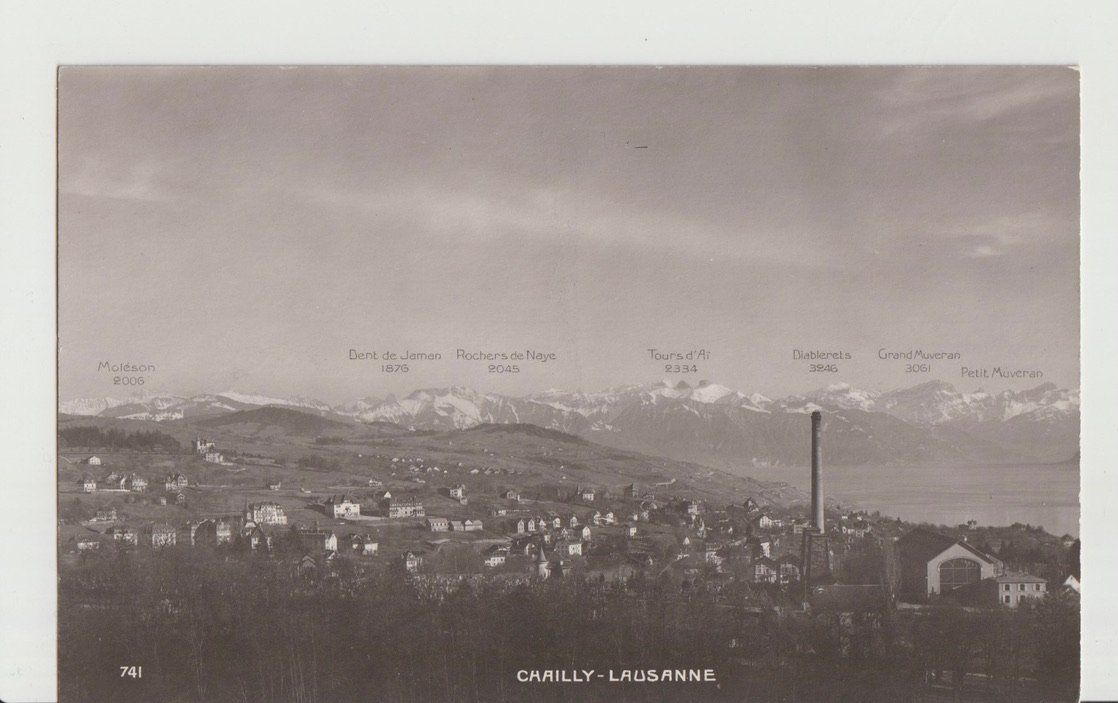 Cartoline postali: Chailly - Lausanne – Usato da Lausanne venduto da PL22neufx