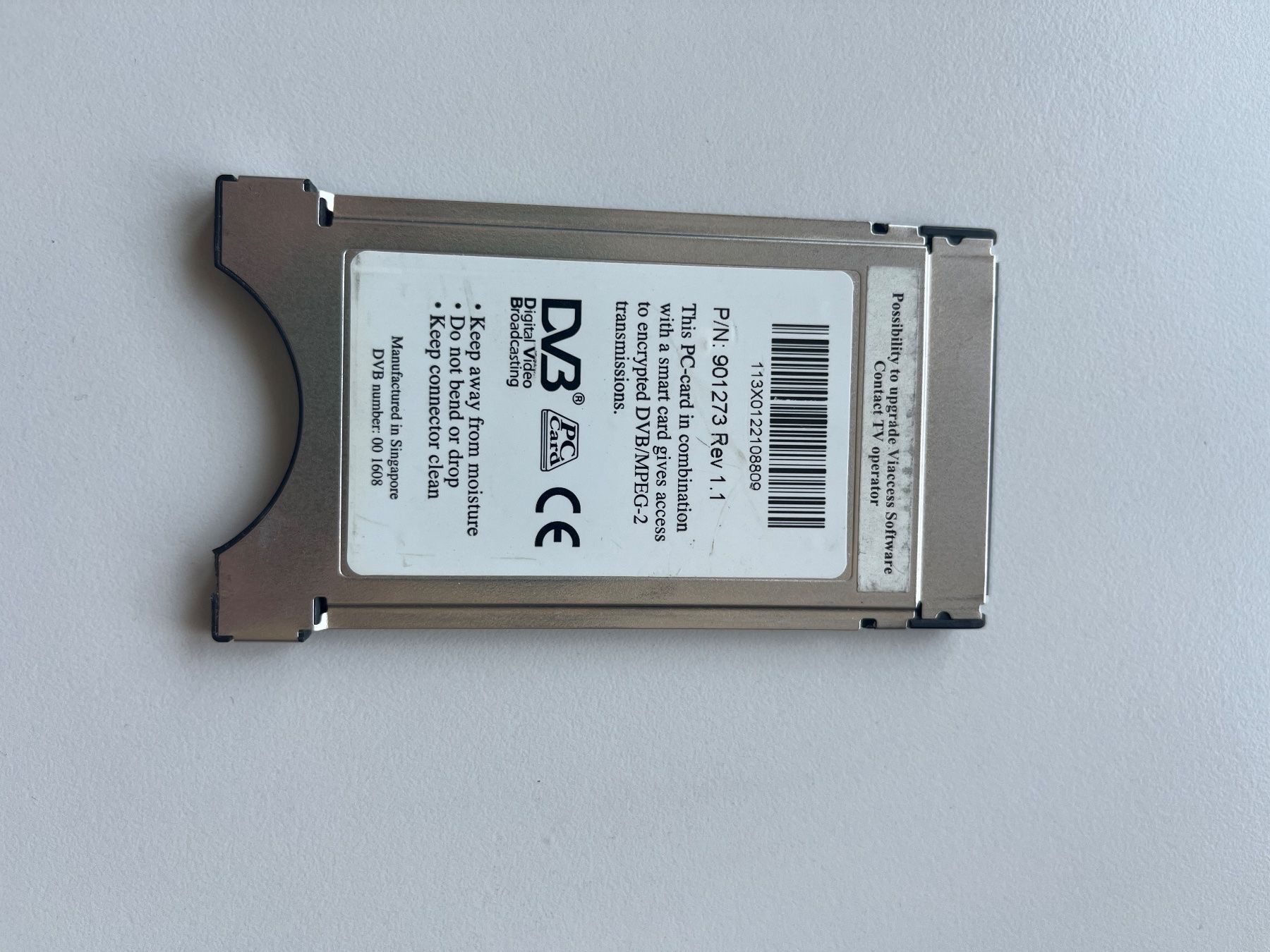 Unità & Adattatore: Scheda PCMCIA VIACCESS DVB – Usato da Häggenschwil venduto da Svge 1