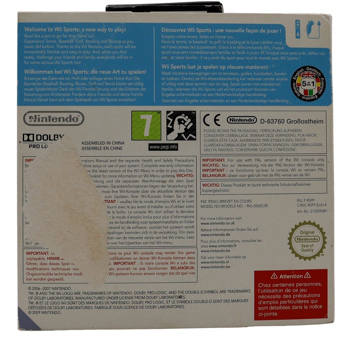Nintendo Giochi: Wii Sports - WII – Usato da Paudex venduto da dindeboy 1