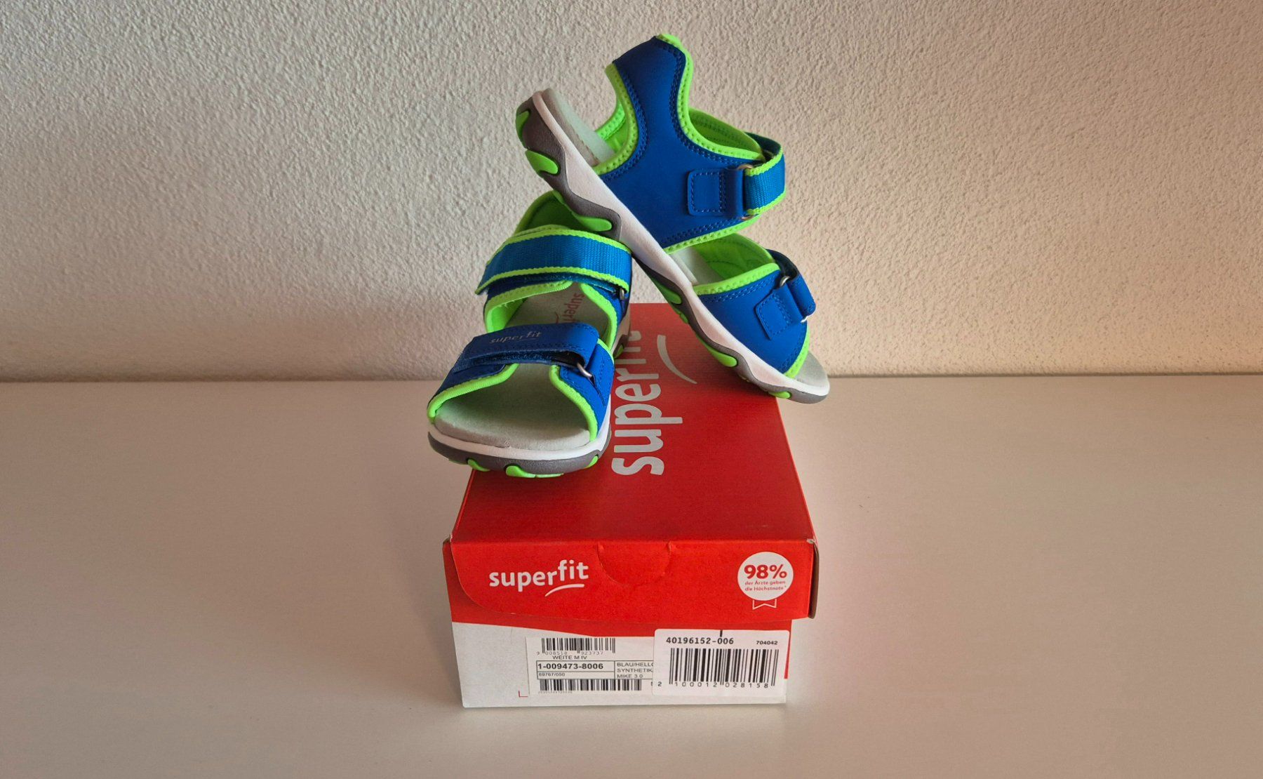 Superfit Schuhe für Jungen: Sandalen von Superfit Gr. 33 neu – Neu und originalverpackt aus Baar von rebeli6340