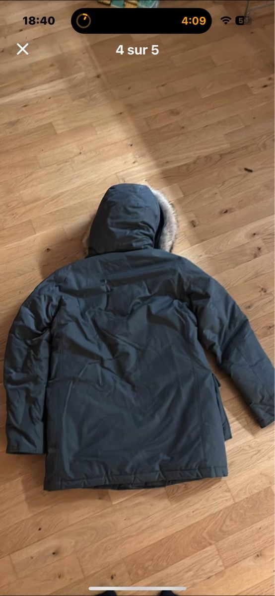 Woolrich Giacche: Woolrich parka olive – Usato da Muri b. Bern venduto da Saldayann 3