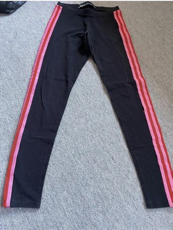 Adidas Leggings schwarz-pink